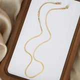 Snake Chain Gold Plated