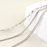 3-Layer Silver Personality Waist Jeans Chain - Elevate Your Style 