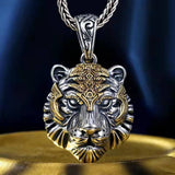 Bengal Tiger Pendant Necklace : Unleash Your Inner Tiger with 925 Sterling Silver