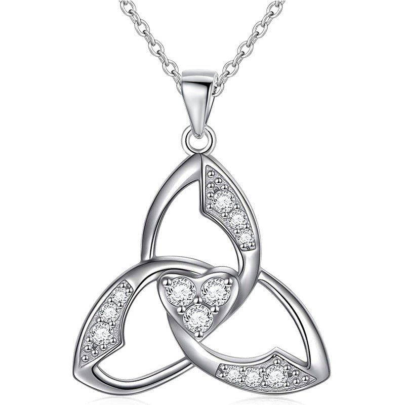 925 Sterling Silver Celtic Knot Necklace