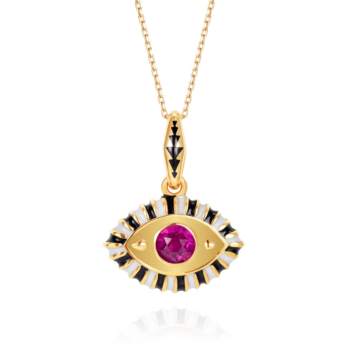 Unlock Your Bold Style with the Devil's Eye Necklace - Shop Now!