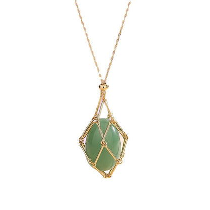 Elevate Your Energy with Our Natural Energy Crystal Pendant Necklace