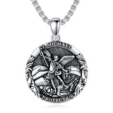 The Archangel Catholic Medallions Amulet St Michael Necklace