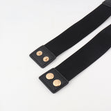 Elegant Double Thick Chain Elastic Waist Seal for Women