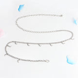 Star and Moon Charm Chain Belt - Illuminate Your Style
