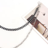 Elevate Your Style with the Punk Style Personality Double Pants Chain
