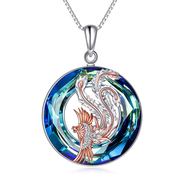 Nirvana Phoenix Necklace - Sterling Silver