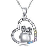 Cubic Zirconia Granny Necklace