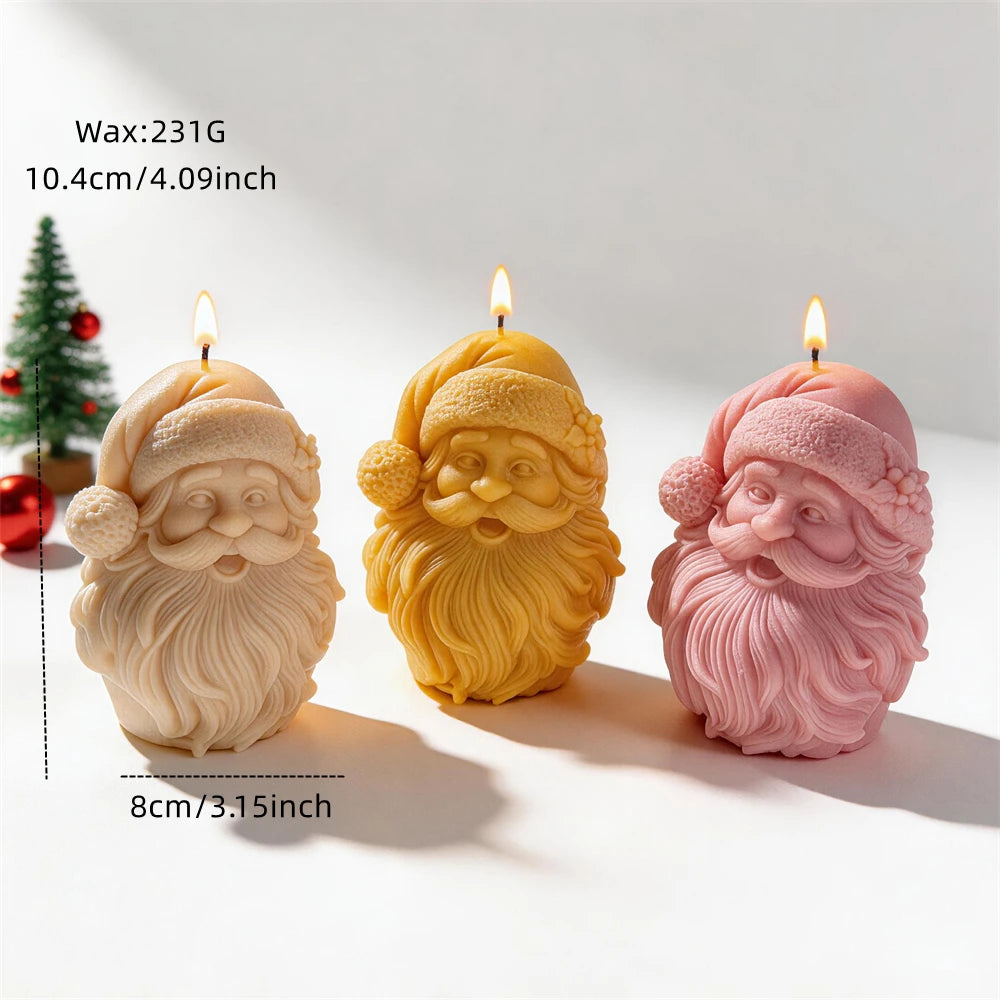 Santa portrait size diagram showing 10.4 cm height and 8 cm base width