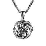 Auryn Snakes Pendant Necklace Obsesie