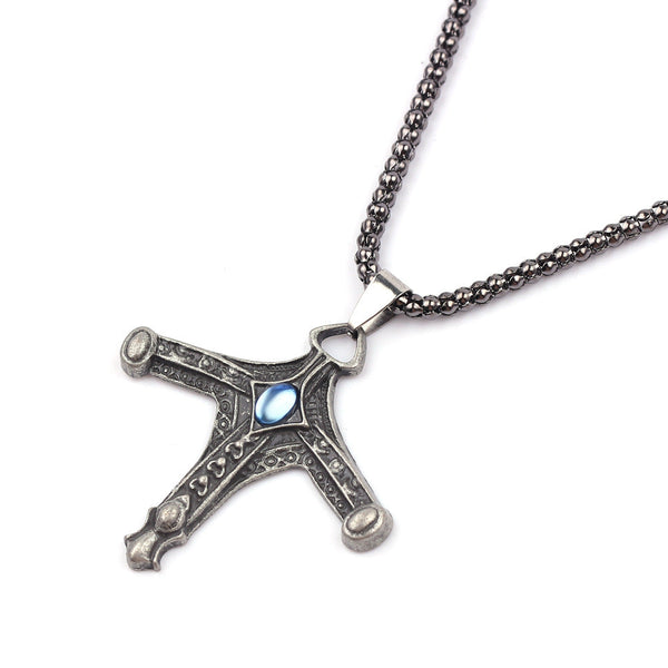 Badge Necklace Pendant Jewelry Game Obsesie