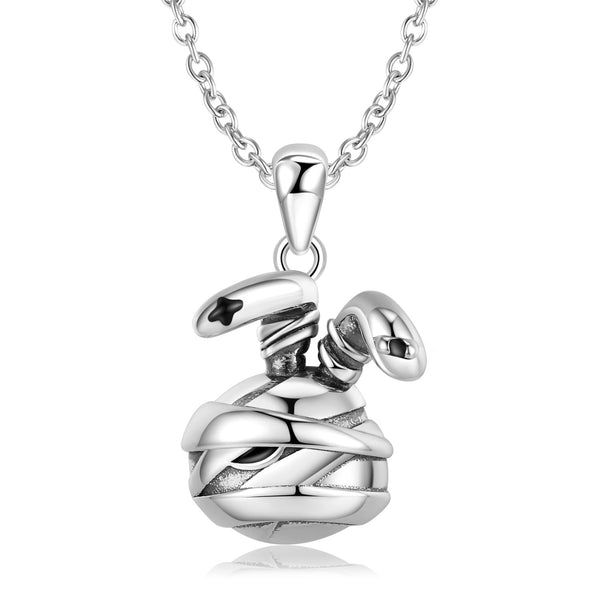 Bandage Rabbit Necklace S925 Sterling Silver Obsesie