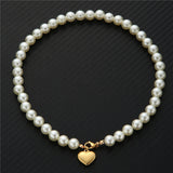 Bracelet Pearl Titanium Steel Necklace Obsesie