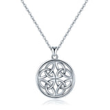 Celtic knot S925 sterling silver necklace pendant Obsesie