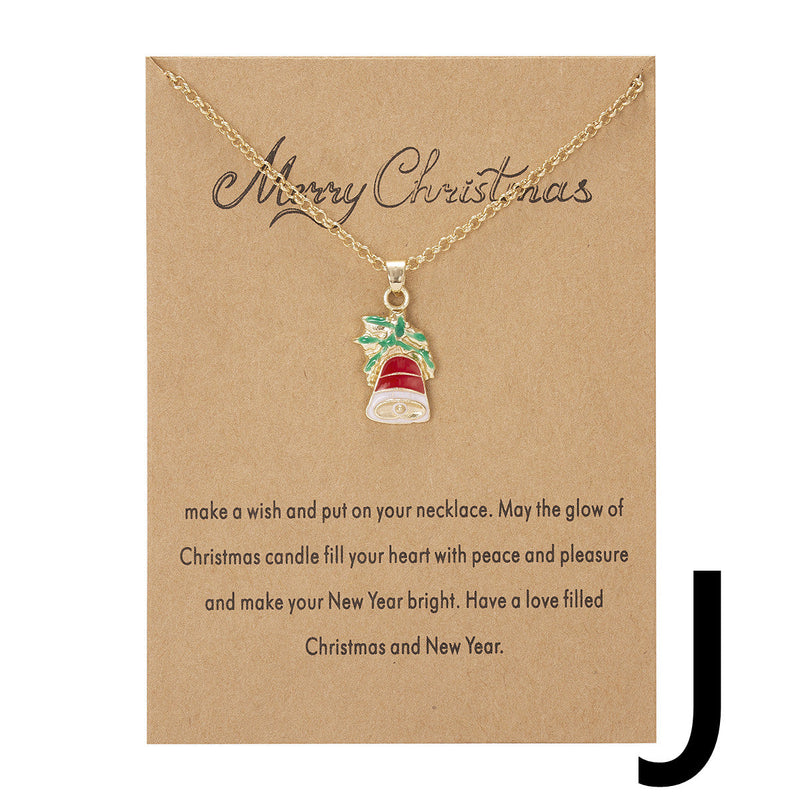 Christmas Tree Necklace | Snowman Necklace | Santa Claus Necklace |  Christmas Necklace Obsesie
