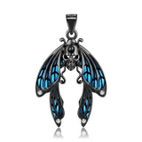 Cicada Wing Necklace S925 Sterling Silver Obsesie