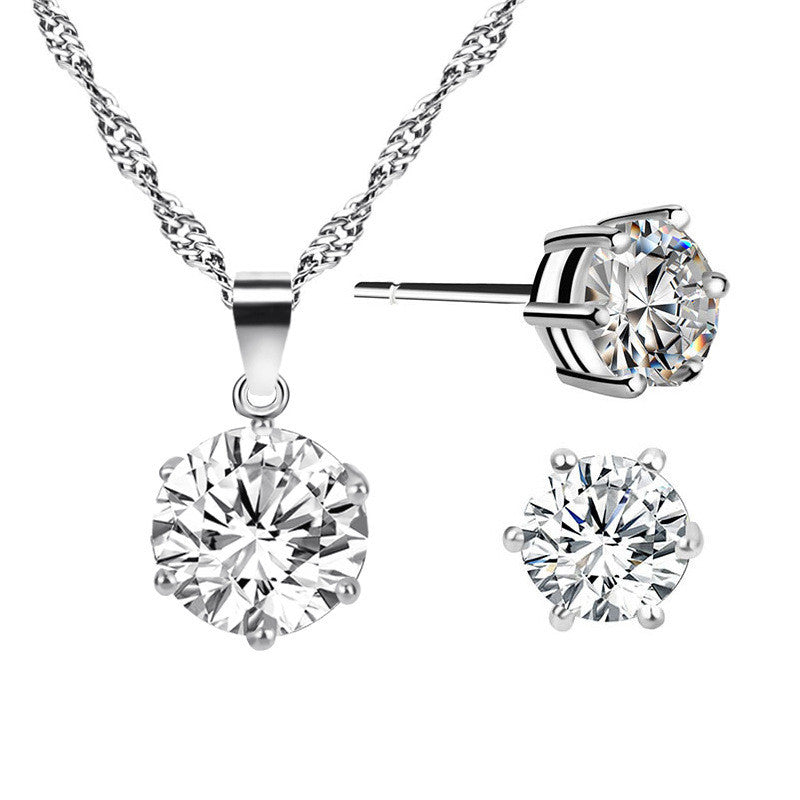 Combination Of European And American Diamond-studded Ladies Jewellery Obsesie