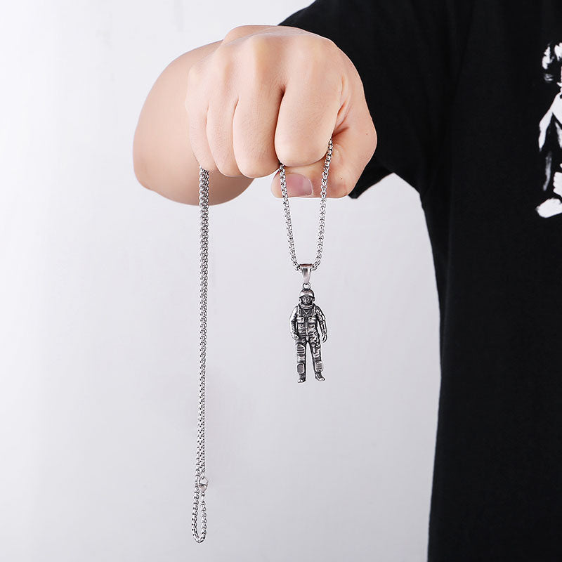 Fashion Astronaut Spaceman Pendant Obsesie