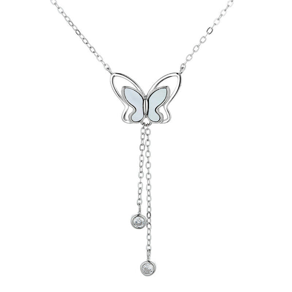 Female Butterfly Clavicle Pendant Necklace Fairy Jewelry Female Obsesie