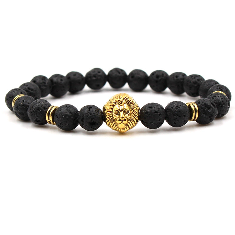 Golden lion bracelet Obsesie