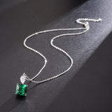 Green Crystal Personality Retro Hollow Women's Jewelry Obsesie