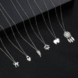 Ladies New Fashion Stainless Steel Necklace Obsesie