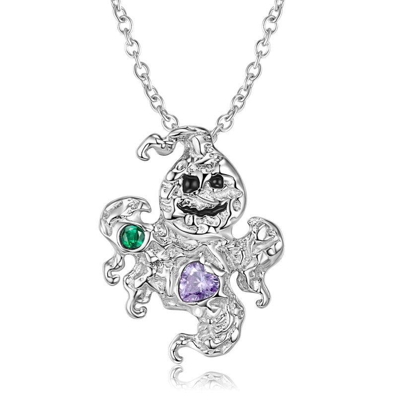 Melting Ghost Necklace S925 Sterling Silver Obsesie