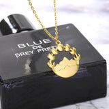 Moon Pendant Necklace Ladies Fashion Jewelry Obsesie