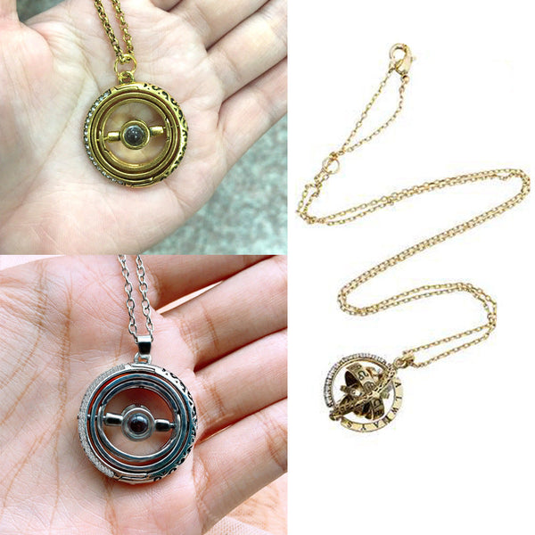 Opening Astronomical Ball Projection Necklace Obsesie