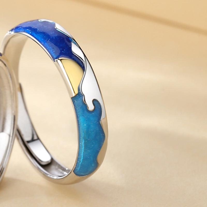Original Ocean Moon Lover Ring Obsesie