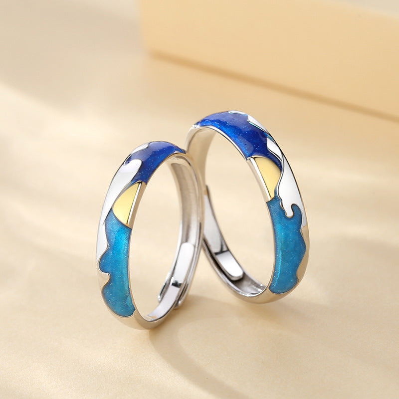 Original Ocean Moon Lover Ring Obsesie