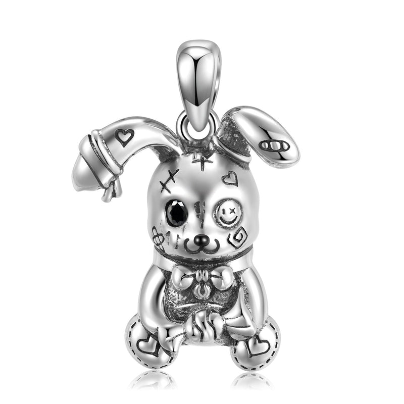 Punk Doll Rabbit Necklace S925 Sterling Silver Obsesie