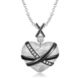 Repaired Heart Necklace 925 Sterling Silver Obsesie