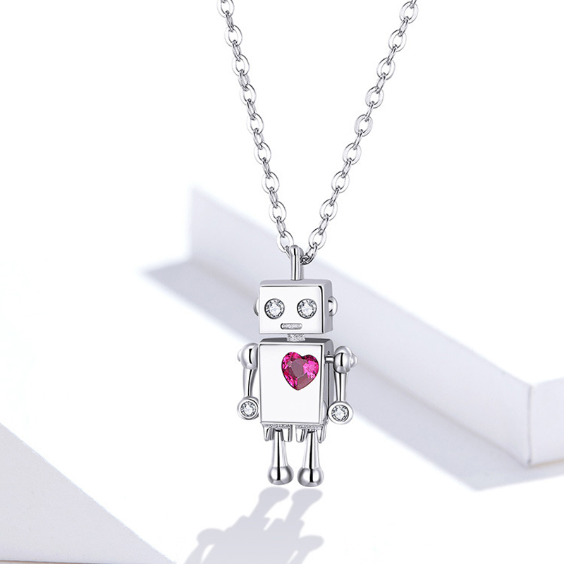 Robot Love Necklace Obsesie