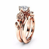 Rose Gold and Silver Ring Obsesie