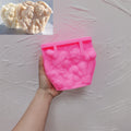 Pink silicone mold for Heart Mother Baby relief variant