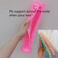 Long pink mold for Slender Taper Tree with support guidance