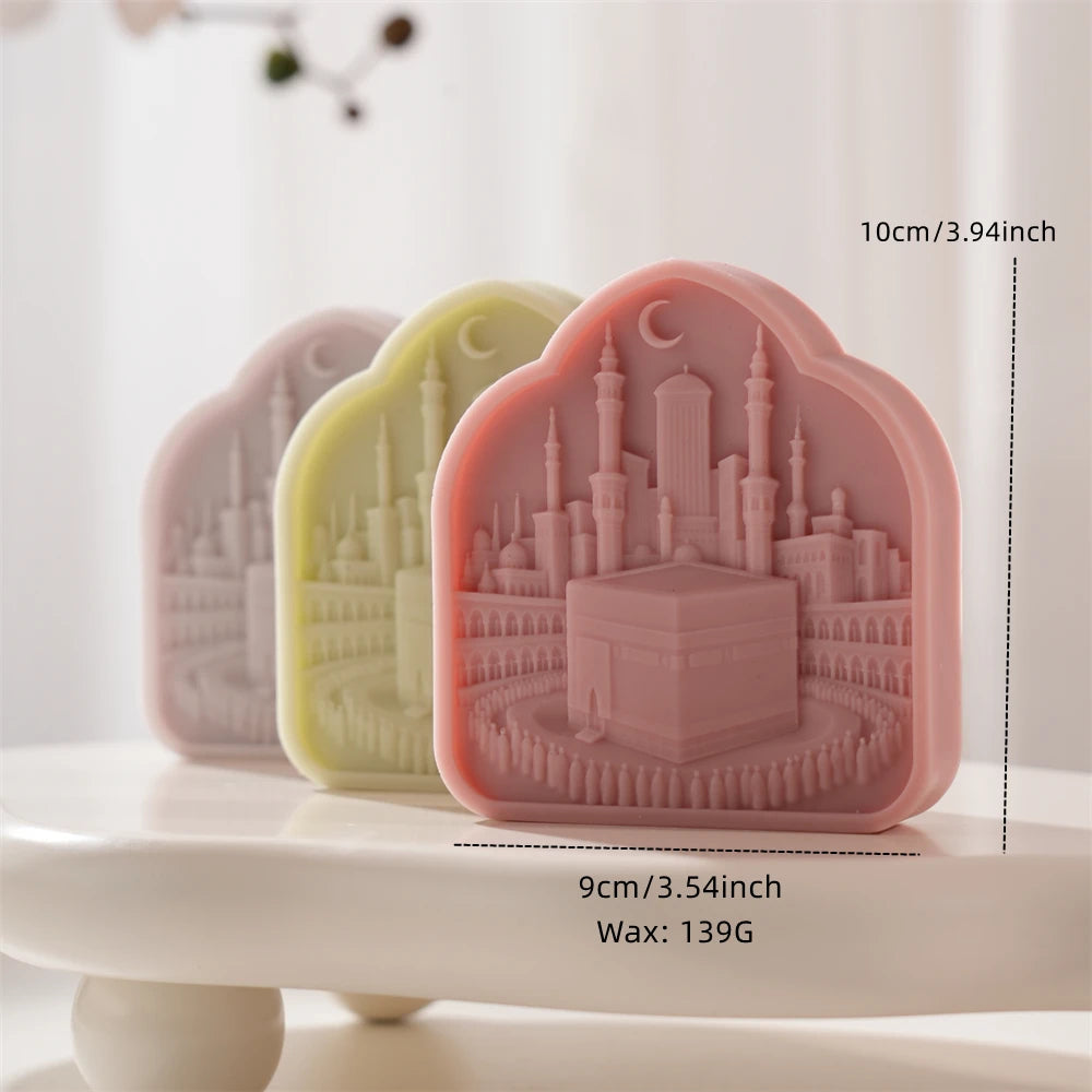 Relief diagram showing 10 cm height 9 cm width and 139 g wax estimate
