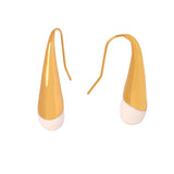 Gold Plated Oil Dripping Earrings