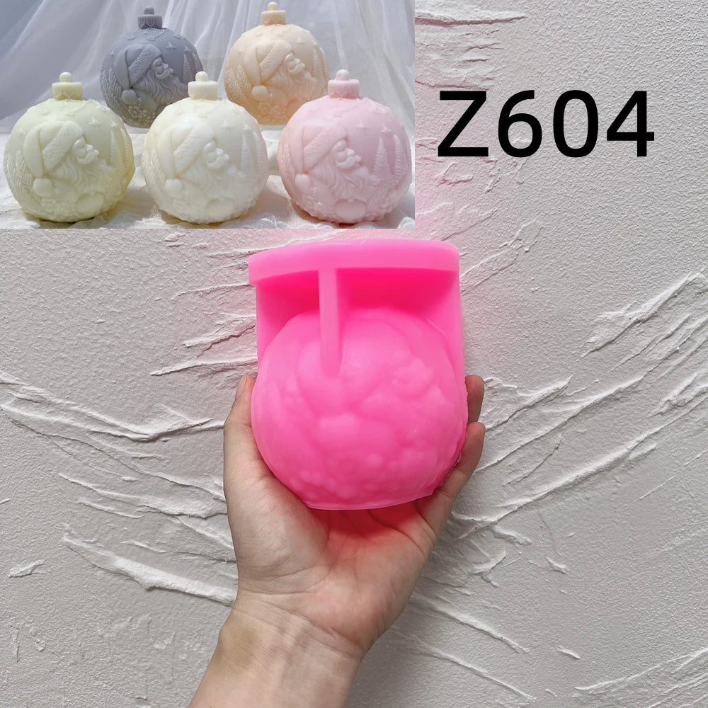 Pink Hat and Beard Z604 mold with matching character examples