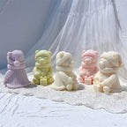 Bear figures showing front and rear clothing details