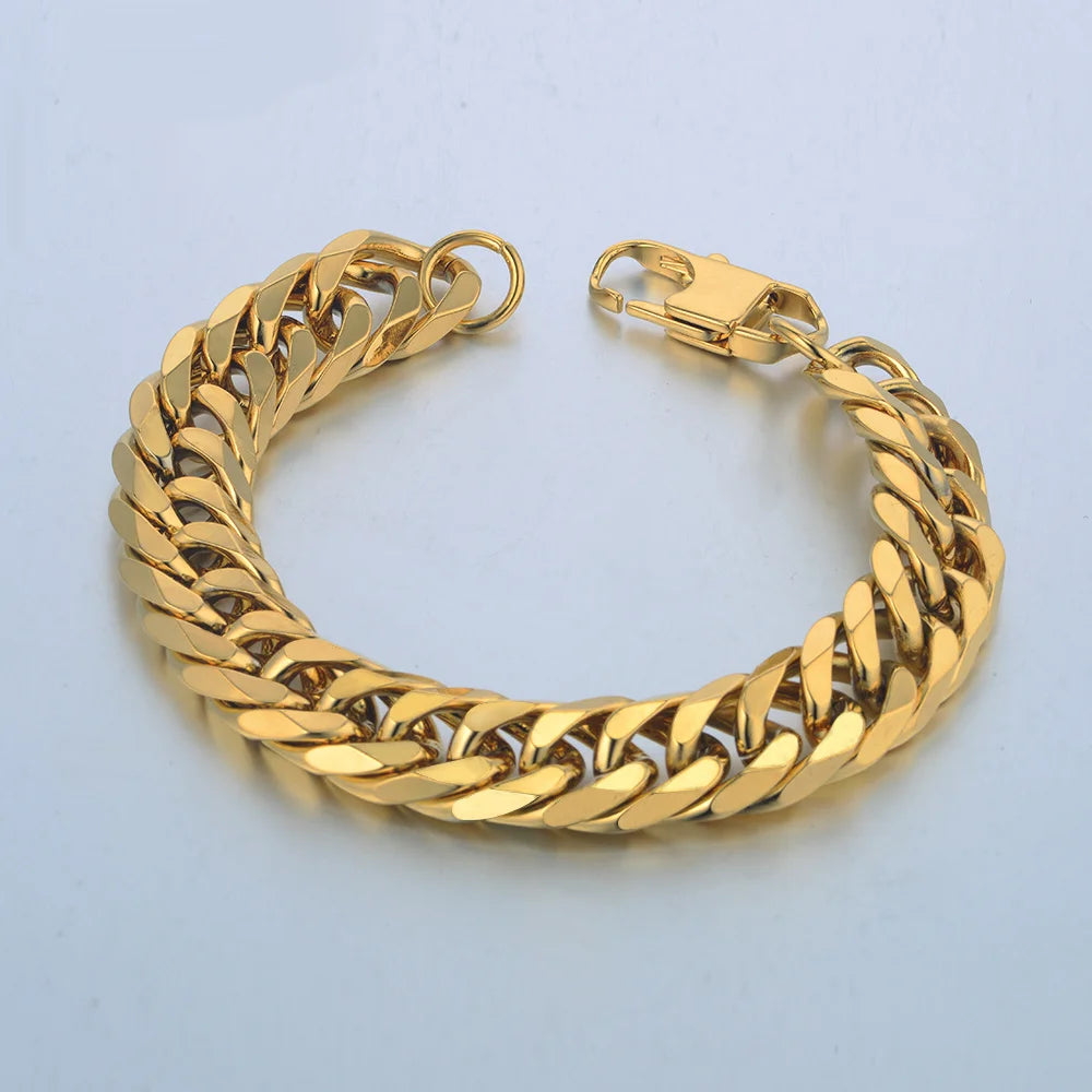 Chunky Cuban Chain Link Bracelet