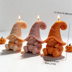 Bat hat gnome size graphic with 12.4 cm height, 9 cm width and 219 g wax reference