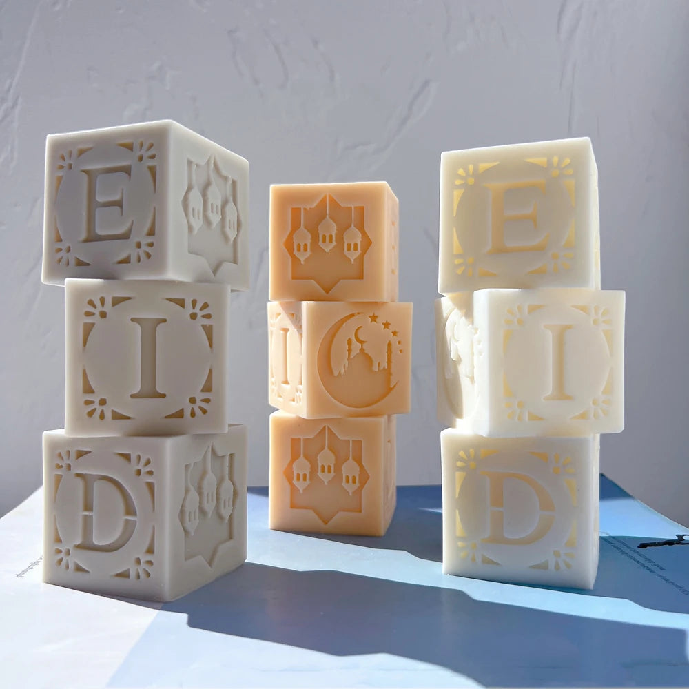 Close view of letter towers and lantern relief