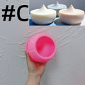 Pink Low Profile C mold with matching squat pointed castings