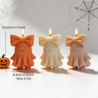 Bow ghost size diagram showing 10.6 cm height, 8.4 cm width and 212 g wax reference