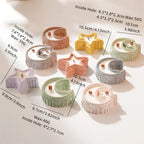 Holder size and cavity reference chart for the three designs