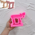 Pink silicone Chai symbol sculpture mold