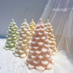 Angled tree casting group showing fine fan-like branch texture