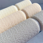 Close-up of the fine raised pebble texture on pillar castings